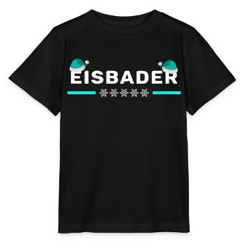 winter eisbaden minus grad eisbader eis mint - Stanley/Stella Kinder T-Shirt MINI CREATOR  - Schwarz - Vorne - Mikhail (115cm)