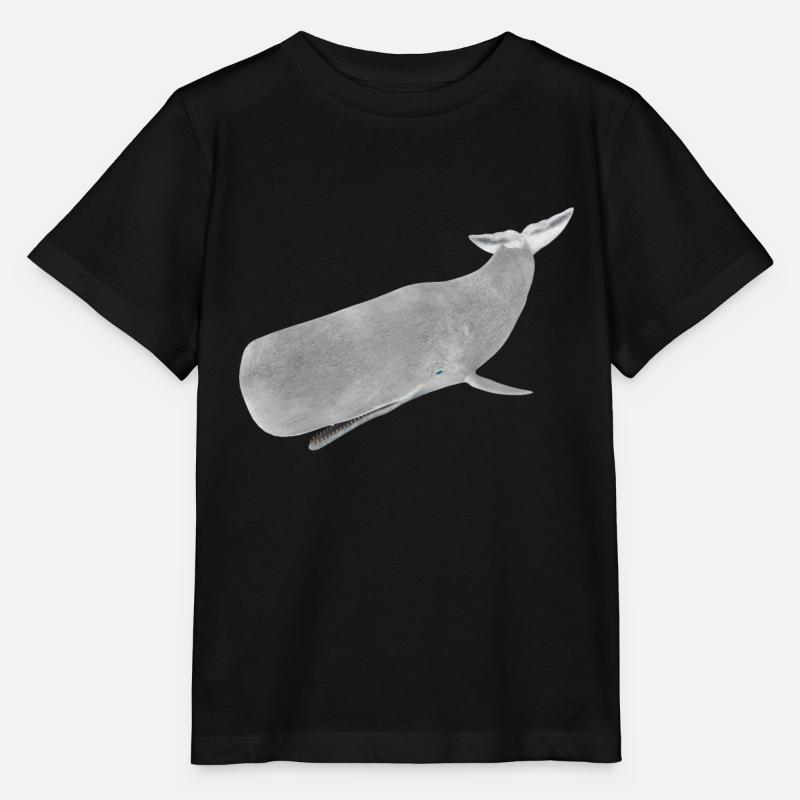 Pottwal, Wal, Walfisch - Stanley/Stella Kinder T-Shirt MINI CREATOR - Schwarz