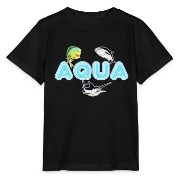 Aqua - T-shirt bio MINI CREATOR Stanley/Stella Enfant - noir - Devant - Mikhail (115cm)