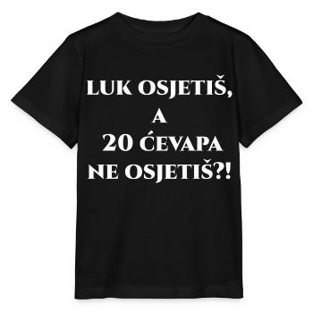 Luk osjetis I Balkan Dicta - T-shirt bio MINI CREATOR Stanley/Stella Enfant - noir - Devant - Mikhail (115cm)
