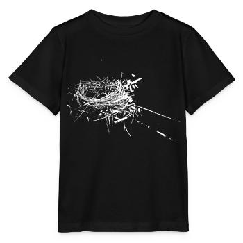 nid d’oiseau - T-shirt bio MINI CREATOR Stanley/Stella Enfant - noir - Devant - Mikhail (115cm)