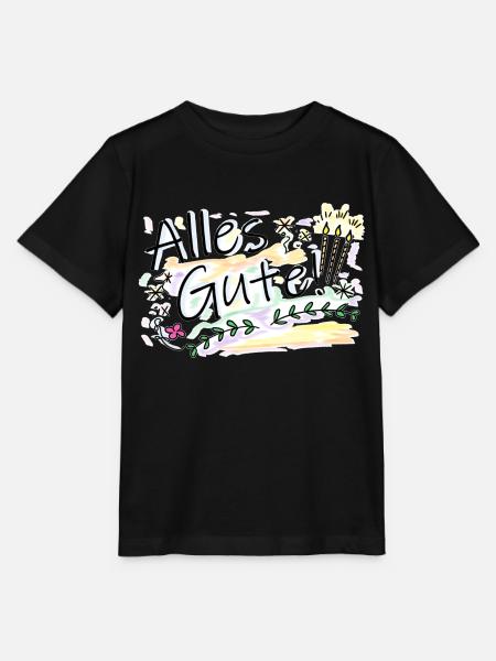Alles Gute - Stanley/Stella Kinder T-Shirt MINI CREATOR  - Schwarz