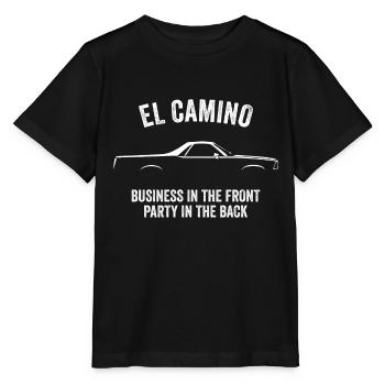 el camino slogan w - T-shirt bio MINI CREATOR Stanley/Stella Enfant - noir - Devant - Mikhail (115cm)