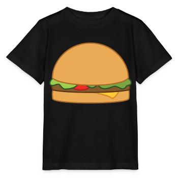 hamburger - T-shirt bio MINI CREATOR Stanley/Stella Enfant - noir - Devant - Mikhail (115cm)