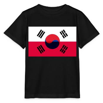 Poland Korea - Stanley/Stella MINI CREATOR Kids’ T-Shirt - black - Front - Mikhail (115cm)