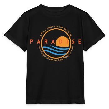 Paradise - Stanley/Stella Kinder T-Shirt MINI CREATOR  - Schwarz - Vorne - Mikhail (115cm)
