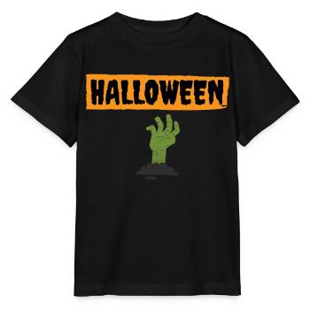 Halloween Haupt - Stanley/Stella Kinder T-Shirt MINI CREATOR  - Schwarz - Vorne - Mikhail (115cm)