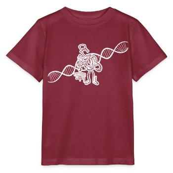 Ramoneur Cadeau Balayeuse de nourriture Ramoneur - T-shirt bio MINI CREATOR Stanley/Stella Enfant - bordeaux - Devant - Kain (125cm)