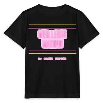 Meilleure MAMAN - T-shirt bio MINI CREATOR Stanley/Stella Enfant - noir - Devant - Mikhail (115cm)