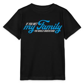 you would understand quote - Stanley/Stella MINI CREATOR Kids’ T-Shirt - black - Front - Mikhail (115cm)