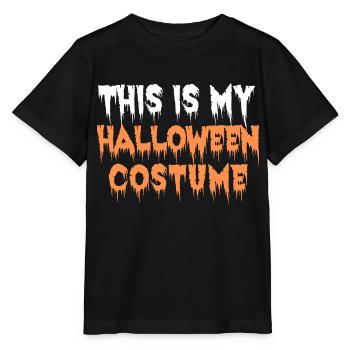 Ceci est mon costume d’Halloween t-shirt costume costume - T-shirt bio MINI CREATOR Stanley/Stella Enfant - noir - Devant - Mikhail (115cm)