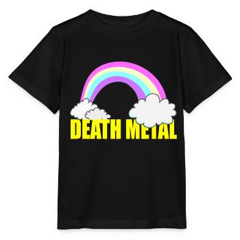 Death metal - Stanley/Stella MINI CREATOR Kids’ T-Shirt - black - Front - Mikhail (115cm)