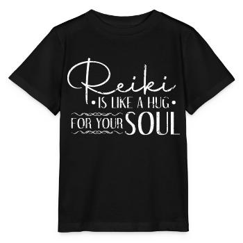 Reiki - Stanley/Stella Kinder T-Shirt MINI CREATOR  - Schwarz - Vorne - Mikhail (115cm)