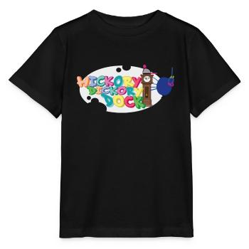 Hickory Dickory Dock - Stanley/Stella Kinder T-Shirt MINI CREATOR  - Schwarz - Vorne - Mikhail (115cm)