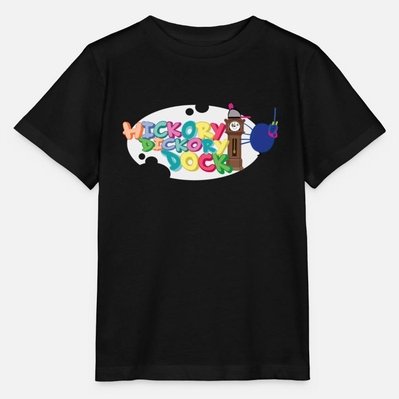 Hickory Dickory Dock - Stanley/Stella Kinder T-Shirt MINI CREATOR  - Schwarz