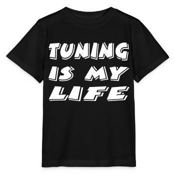 Tuning - Stanley/Stella Kinder T-Shirt MINI CREATOR  - Schwarz - Vorne - Mikhail (115cm)