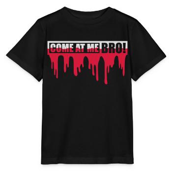 Viens à moi bro - T-shirt bio MINI CREATOR Stanley/Stella Enfant - noir - Devant - Mikhail (115cm)