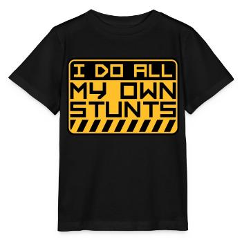 Toutes mes propres cascades - T-shirt bio MINI CREATOR Stanley/Stella Enfant - noir - Devant - Mikhail (115cm)