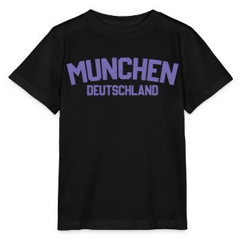Munich Deutschland - Stanley/Stella MINI CREATOR Kids’ T-Shirt - black - Front - Mikhail (115cm)