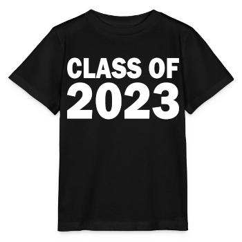 Class of 2023 - Stanley/Stella MINI CREATOR Kids’ T-Shirt - black - Front - Mikhail (115cm)