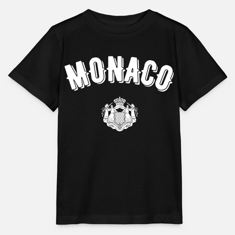 Monaco - T-shirt bio MINI CREATOR Stanley/Stella Enfant - noir