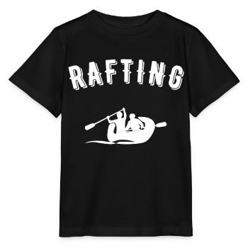 rafting - T-shirt bio MINI CREATOR Stanley/Stella Enfant - noir - Devant - Mikhail (115cm)