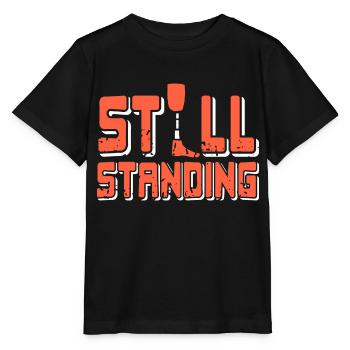 T-shirt encore debout Cool Retro Prosthesis - T-shirt bio MINI CREATOR Stanley/Stella Enfant - noir - Devant - Mikhail (115cm)