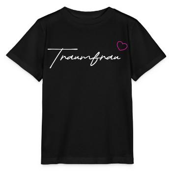 Traumfrau white - Stanley/Stella Kinder T-Shirt MINI CREATOR  - Schwarz - Vorne - Mikhail (115cm)