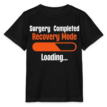 Chirurgie abgeschlossen Wiederherstellungsmodus wird geladen - Stanley/Stella Kinder T-Shirt MINI CREATOR  - Schwarz - Vorne - Mikhail (115cm)