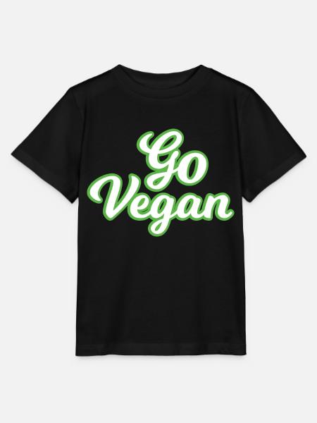 Vegan Veggie - Stanley/Stella Kinder T-Shirt MINI CREATOR - Schwarz