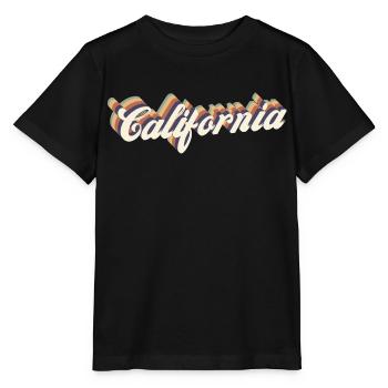 Jahrgang Kalifornien - Stanley/Stella Kinder T-Shirt MINI CREATOR  - Schwarz - Vorne - Mikhail (115cm)