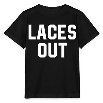 Laces Out - Stanley/Stella MINI CREATOR Kids’ T-Shirt - black - Front - Mikhail (115cm)