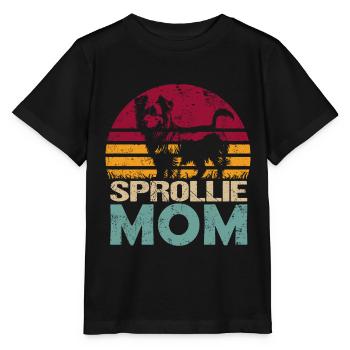 Sprollie Maman Chien Mama Mistress Vintage - T-shirt bio MINI CREATOR Stanley/Stella Enfant - noir - Devant - Mikhail (115cm)