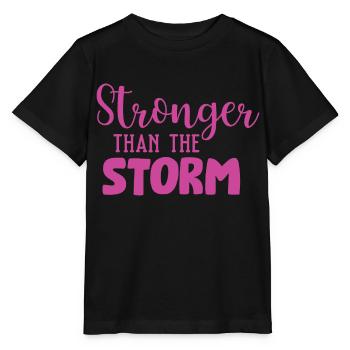 Stärker als der Sturm - Stanley/Stella Kinder T-Shirt MINI CREATOR  - Schwarz - Vorne - Mikhail (115cm)