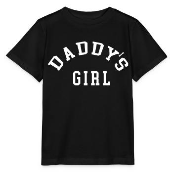 DADDY'S GIRL - Stanley/Stella Kinder T-Shirt MINI CREATOR  - Schwarz - Vorne - Mikhail (115cm)