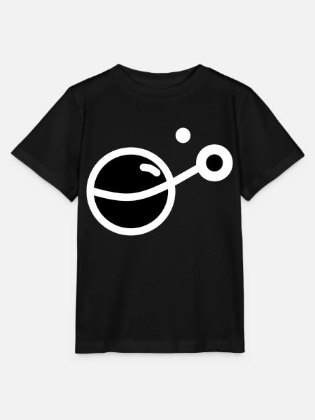 Universum - Stanley/Stella Kinder T-Shirt MINI CREATOR  - Schwarz