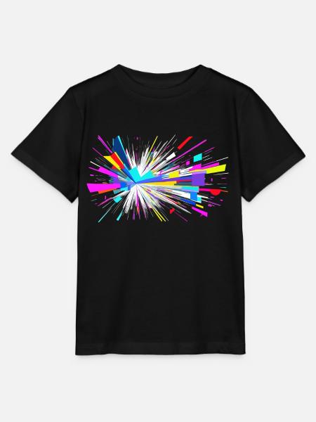 Farben boomen - Stanley/Stella Kinder T-Shirt MINI CREATOR  - Schwarz