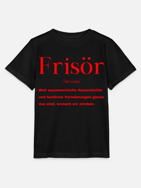 Frisör Definition - Stanley/Stella Kinder T-Shirt MINI CREATOR  - Schwarz