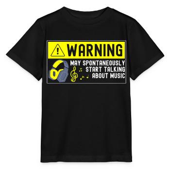 Dj Party Songs Genre - T-shirt bio MINI CREATOR Stanley/Stella Enfant - noir - Devant - Mikhail (115cm)