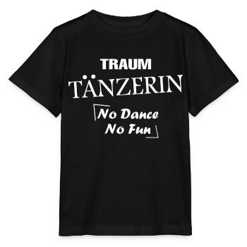 Dancing Dance Music - Stanley/Stella MINI CREATOR Kids’ T-Shirt - black - Front - Mikhail (115cm)