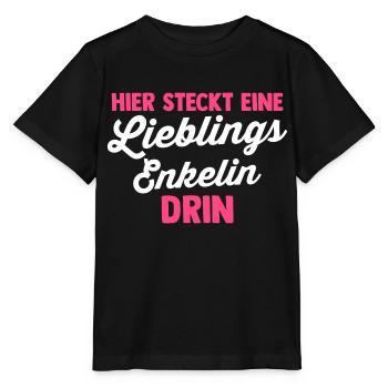 Enkelin - Stanley/Stella Kinder T-Shirt MINI CREATOR  - Schwarz - Vorne - Mikhail (115cm)