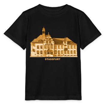 Staßfurt Post Salzlandkreis Sachsen-Anhalt - Stanley/Stella MINI CREATOR Kids’ T-Shirt - black - Front - Mikhail (115cm)