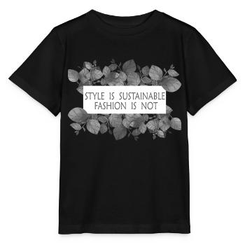 Le style est une mode durable pas - T-shirt bio MINI CREATOR Stanley/Stella Enfant - noir - Devant - Mikhail (115cm)