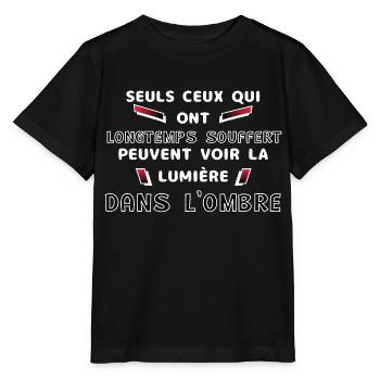 Otaku Style - T-shirt bio MINI CREATOR Stanley/Stella Enfant - noir - Devant - Mikhail (115cm)