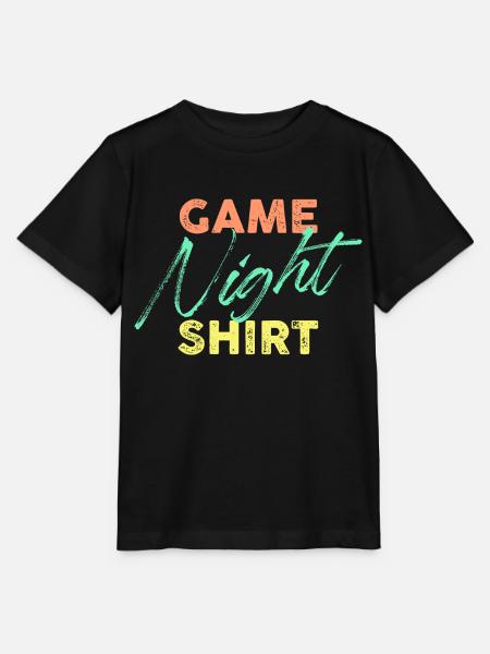 Game night Motive - Stanley/Stella Kinder T-Shirt MINI CREATOR - Schwarz