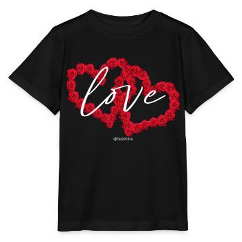 Love - T-shirt bio MINI CREATOR Stanley/Stella Enfant - noir - Devant - Mikhail (115cm)
