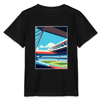 Selhurst Park Stadium Crystal Palace Football - Stanley/Stella MINI CREATOR Kids’ T-Shirt - black - Front - Mikhail (115cm)