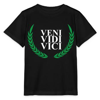 VENI VIDE VICE - T-shirt bio MINI CREATOR Stanley/Stella Enfant - noir - Devant - Mikhail (115cm)