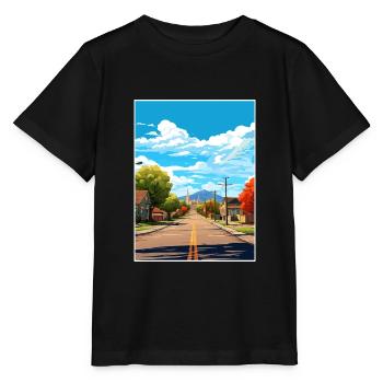 Vernal Utah affiches Vintage voyage affiche Souvenir - T-shirt bio MINI CREATOR Stanley/Stella Enfant - noir - Devant - Mikhail (115cm)
