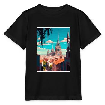 Guadalajara Dekoration Vintage Reiseposter WPA - Stanley/Stella Kinder T-Shirt MINI CREATOR  - Schwarz - Vorne - Mikhail (115cm)